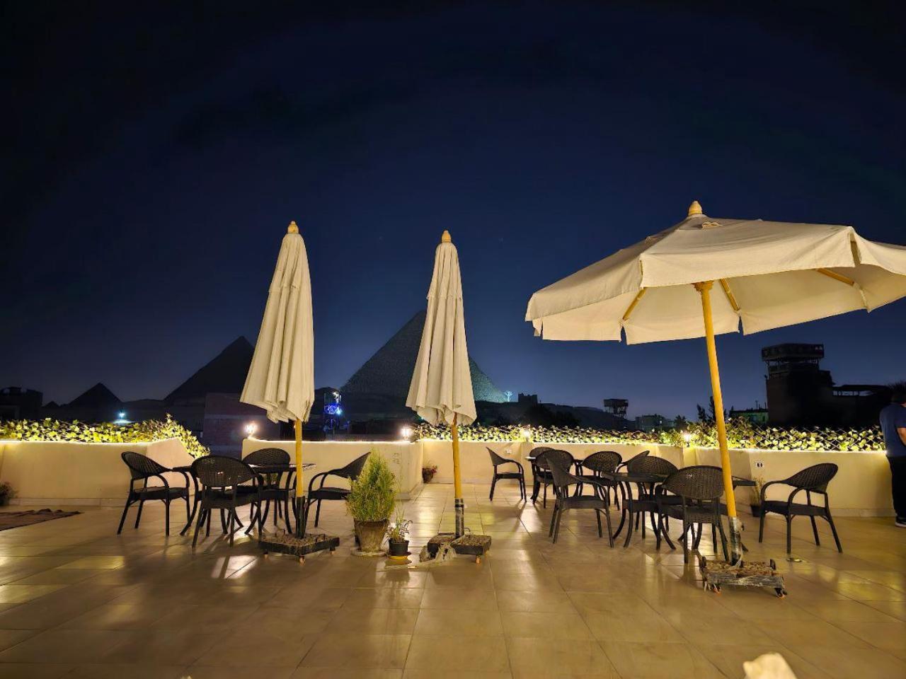 Hur Pyramids Inn Kafrat al Jabal Экстерьер фото