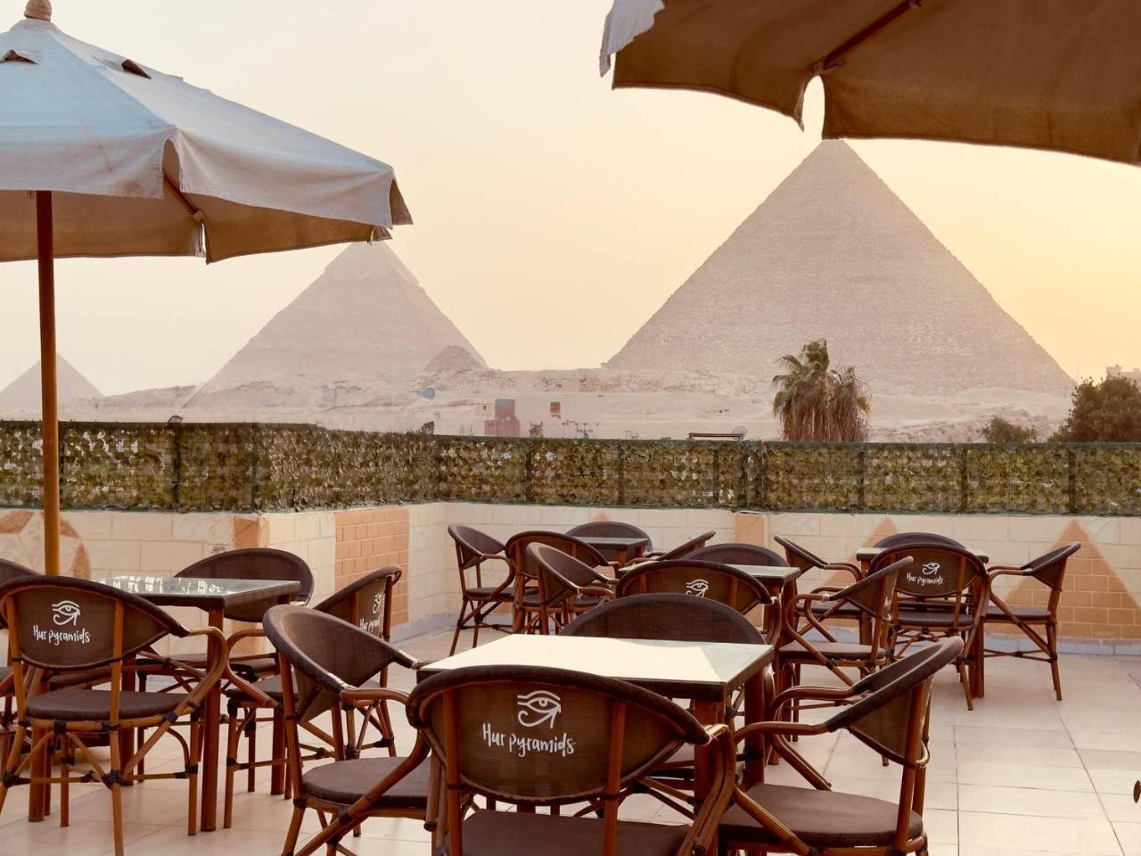 Hur Pyramids Inn Kafrat al Jabal Экстерьер фото